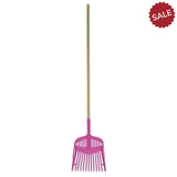 Harold Moore Shavings Fork C/W Wood Handle Pink Forks
