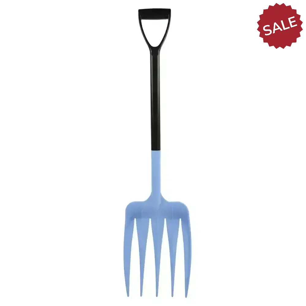 Harold Moore Unifork Yard Fork D Handle Baby Blue Forks