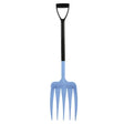 Harold Moore Unifork Yard Fork D Handle Baby Blue Forks