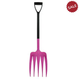 Harold Moore Unifork Yard Fork D Handle Pink Forks