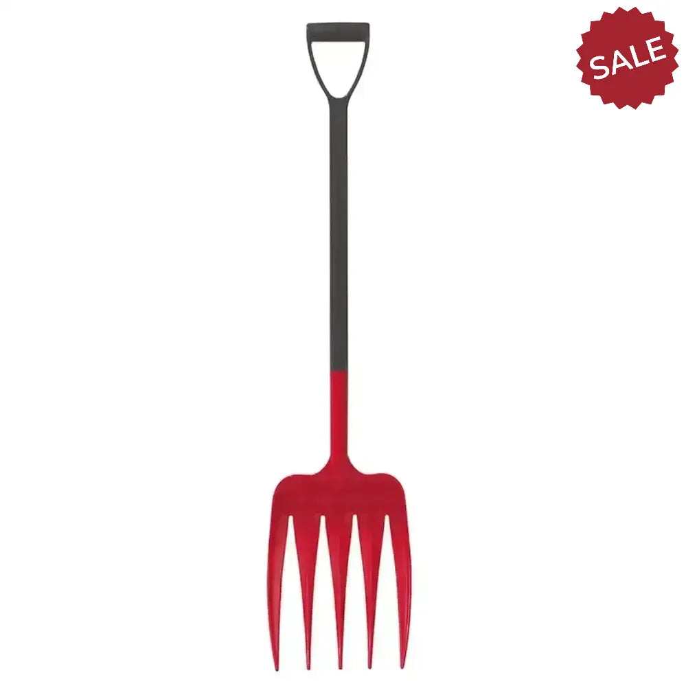 Harold Moore Unifork Yard Fork D Handle Red Forks