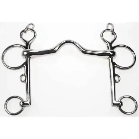 Hartwell Pelham Long Cheek Bits 6inch Sliding Cheeks 127 mm (5") Horse Bits