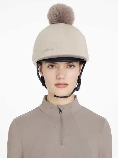 Lemieux Maria Mesh Hat Silk Almond Almond Hat Silks