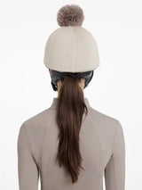 Lemieux Maria Mesh Hat Silk Almond Almond Hat Silks