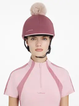 Lemieux Maria Mesh Hat Silk Rosewood Rosewood Hat Silks