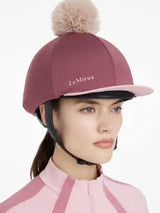 Lemieux Maria Mesh Hat Silk Rosewood Rosewood Hat Silks