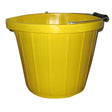 Heavy Duty Bucket 3 Gallon 3 GALLON Yellow Barnstaple Equestrian Supplies