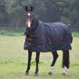 Heavy Weight Combo Turnout Rugs Rhinegold Aspen 350g Black / Red 4'6" Turnout Rugs Barnstaple Equestrian Supplies