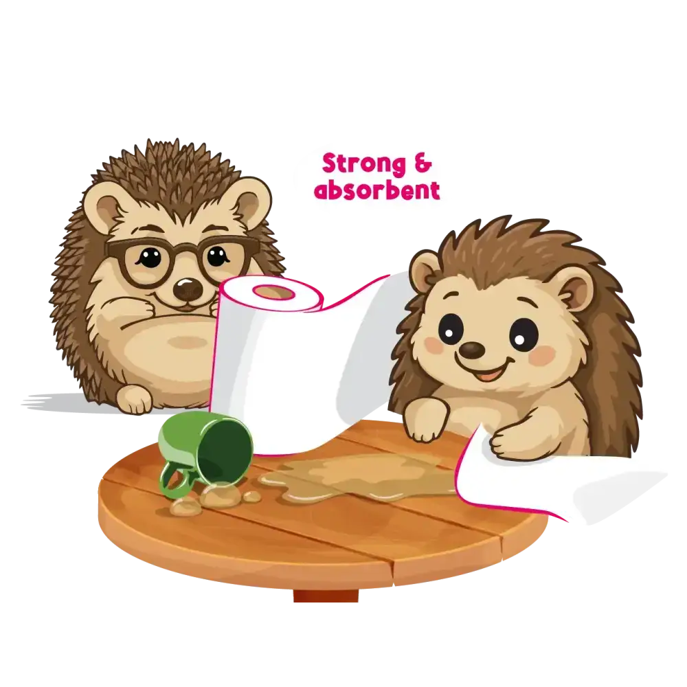 Hedgie Kitchen Towel 2ply Toiletries