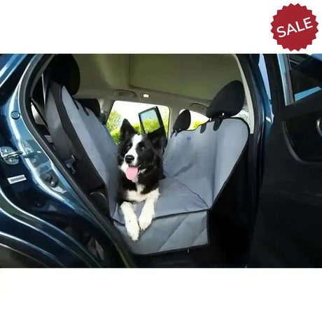 Henry Wag Pet Car Bench Hammock One Grey/Black Dog Car Accessories