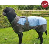 Henry Wag Waterproof Dog Coat X Smallmall (35 cm) Blue/Grey Dog Coat