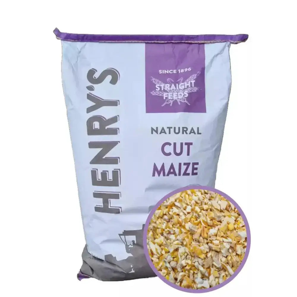 Henrys Cut Maize Chicken Feed Barnstaple Equestrian Supplies