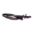 Heritage English Leather Continental Reins Black One Size Reins Barnstaple Equestrian Supplies