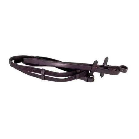 Heritage English Leather Continental Reins Black One Size Reins