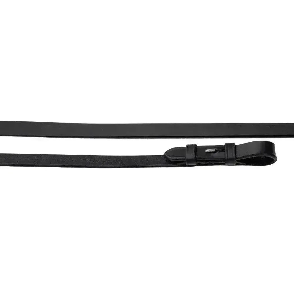 Heritage English Leather Plain Reins Black One Size Reins