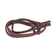 Heritage English Leather Rubber Covered Reins Black Full Rhinegold Reins Barnstaple Equestrian Supplies
