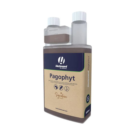 Hertevard pagophyt 500ml dark brown devil’s claw liquid in clear plastic bottle with beige label supports natural regeneration