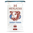 White bag of heygates flockmaster 18 nuts 20 kg sheep feed with red and blue sheep head illustration for equestrian use
