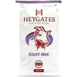 White bag of heygates goat country herb mix feed with red and blue goat logo for healthy goat nutrition