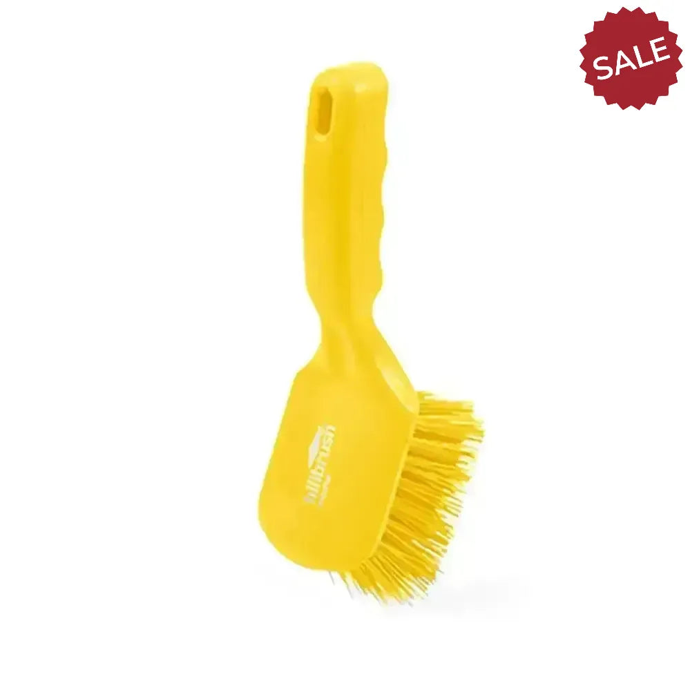Hillbrush Drs Short Handled Stiff Brush 254 mm Black Yard Brooms