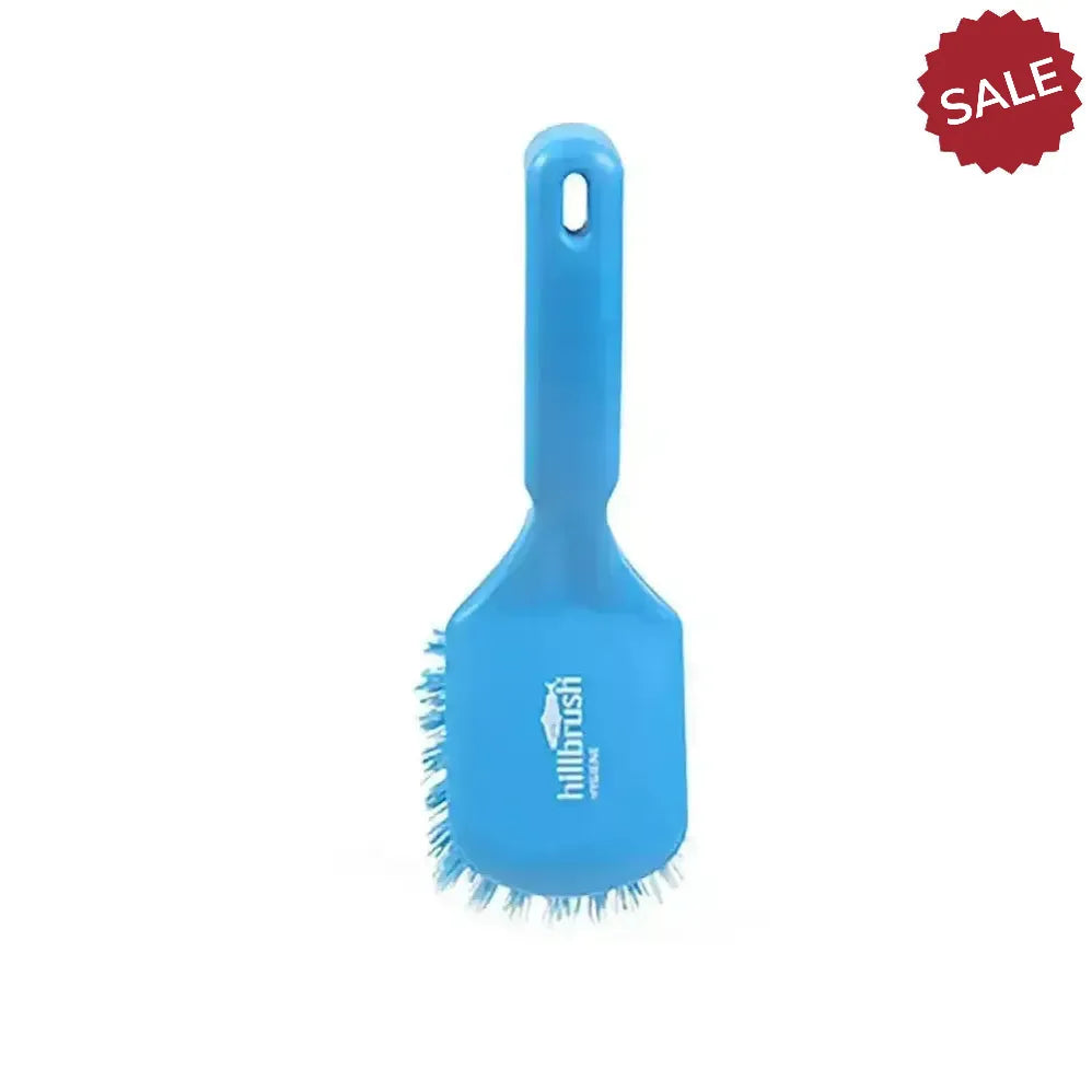 Hillbrush Drs Short Handled Stiff Brush 254 mm Black Yard Brooms