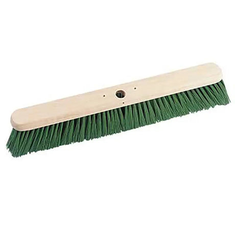 Hillbrush Industrial Extra Stiff Platform Broom Head Pvc 457 MM Green Barnstaple Equestrian Supplies