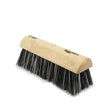 Hillbrush Industrial Stiff Yard Broom Head Polyprop 263 mm Black/White Yard Brooms
