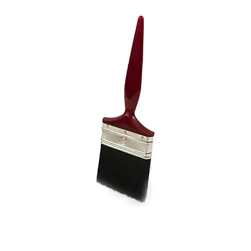 Red-handled hillbrush premier soft paint brush with black bristles and silver ferrule brush premier 100mm
