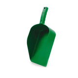 Green plastic hillbrush seamless hand scoop with sturdy handle and 260mm seamless polypropylene scoop