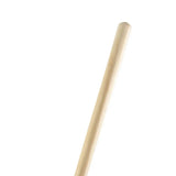 Light beige hillbrush wooden handle with smooth rounded ends made from quality wooden handle grade material