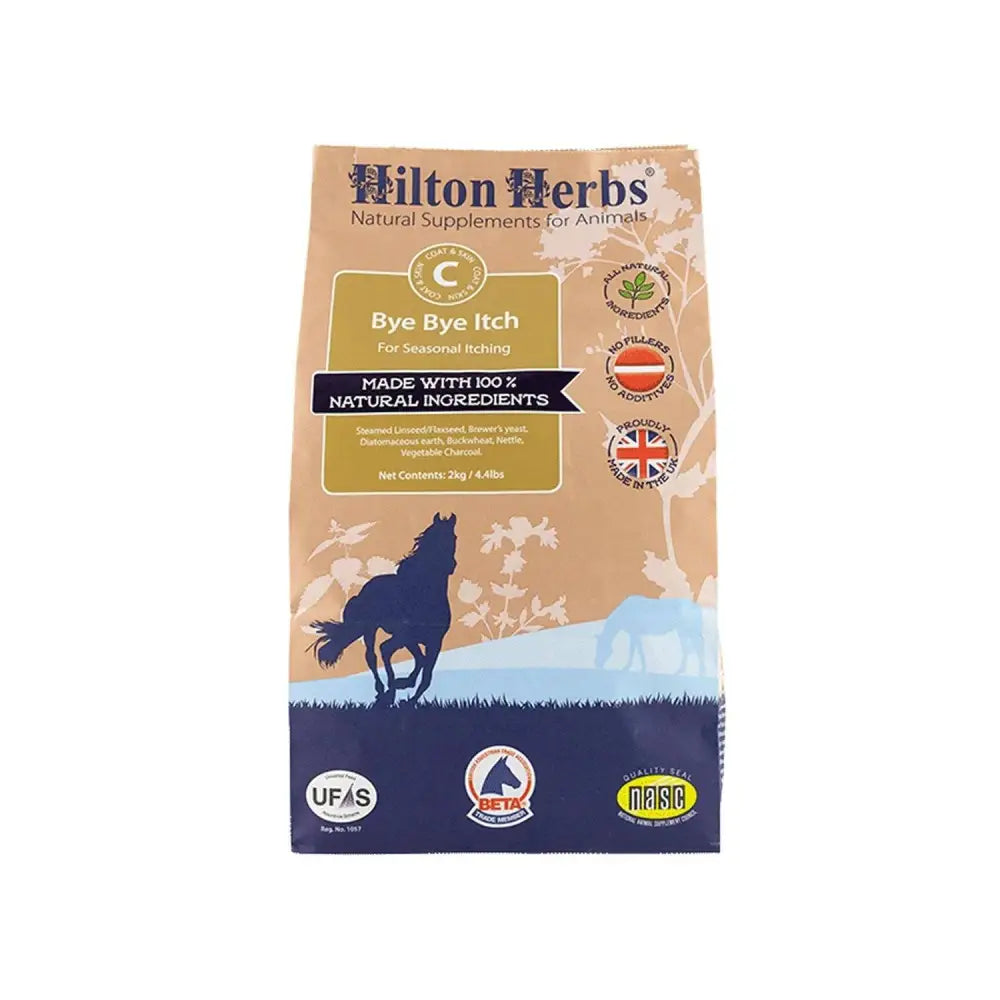 Hilton Herbs Bye Bye Itch 2kg Itchy Skin Supplement Barnstaple Equestrian Supplies