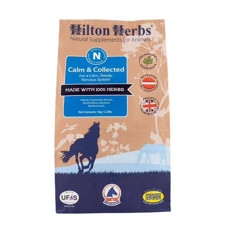 Hilton Herbs Calm and Collected Horse Supplement Horse Supplements Barnstaple Equestrian Supplies