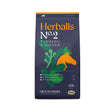 Hilton herbs herballs no2 turmeric and ginger horse treat in a dark blue bag with horse and plant design