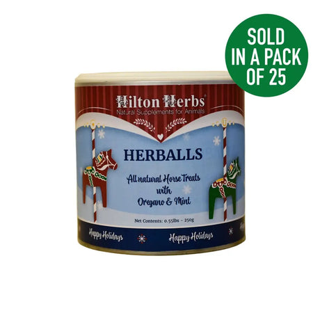 Hilton Herbs Holiday Herballs 25 Pack 250 GM X 25 PACK Barnstaple Equestrian Supplies