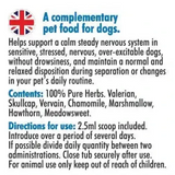 Hilton Herbs Tranquillity Tub For Dogs 125G Dog Supplements