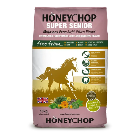 Honeychop Super Senior Replacement to HoneyChop Senior Horse Feeds Barnstaple Equestrian Supplies