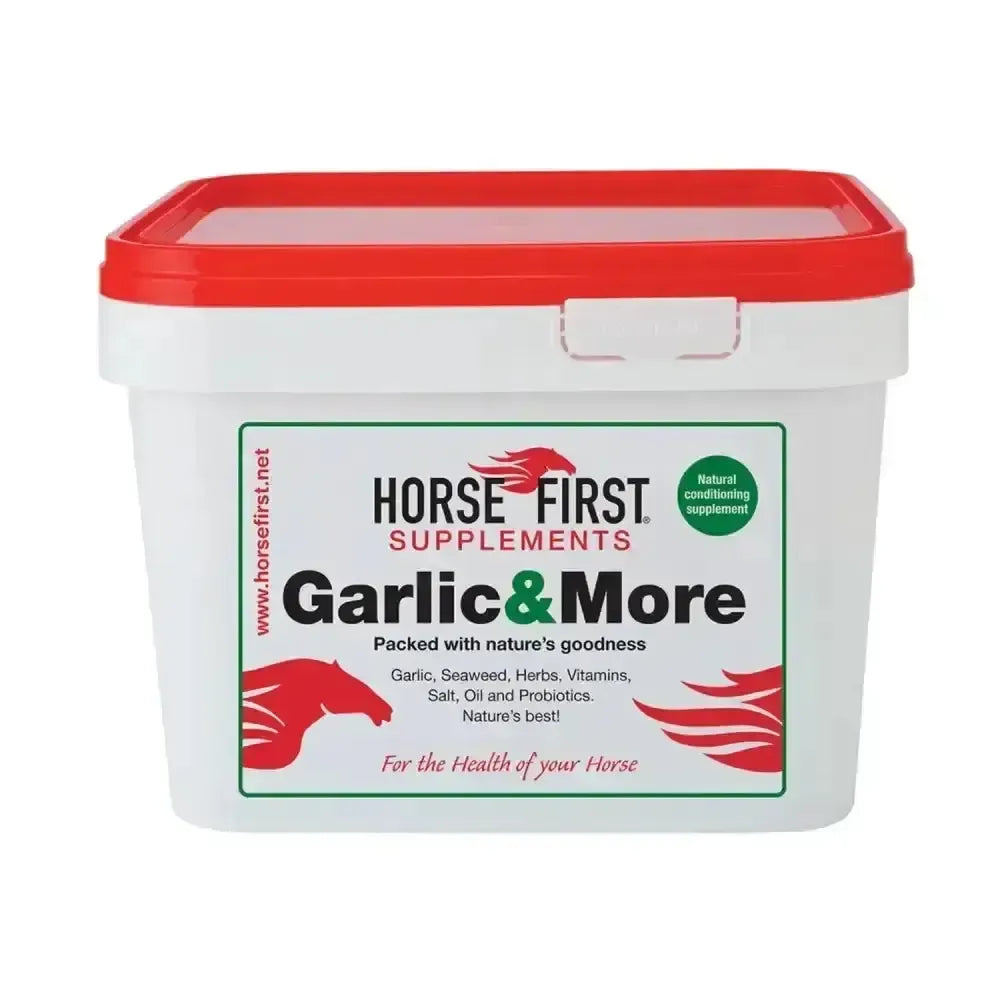 Horse First Garlic & More 1.5kg X 2 Pack Horse Supplements