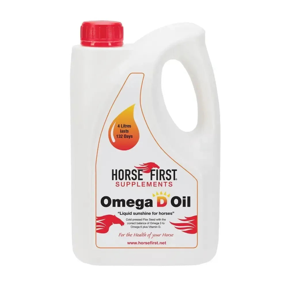 Horse First Omega D Oil 2 LT X 2 PACK 