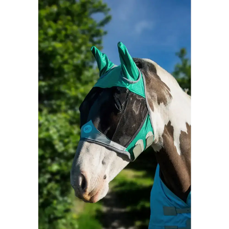 Swish Horse Fly Mask - Green X Small (Small Pony) Horse Fly Mask
