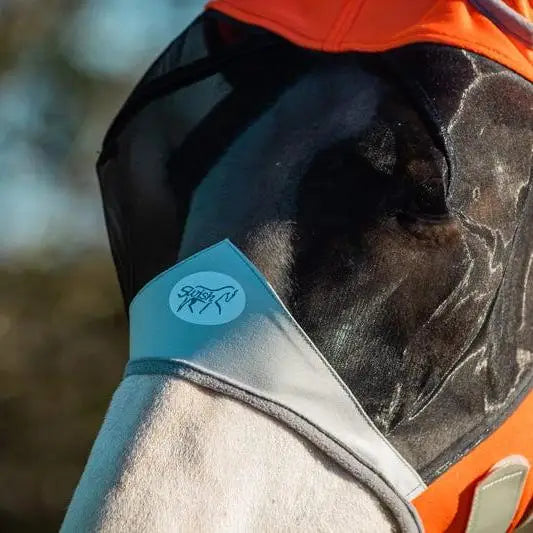 Swish Horse Fly Mask - Orange X Small (Small Pony) Horse Fly Mask
