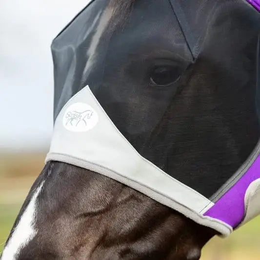 Swish Horse Fly Mask - Purple XSmall (Small Pony) Fly Masks