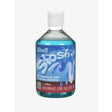 A clear plastic bottle with blue medicated antiseptic wash for serious cleansing from horse health medi slosh 500ml