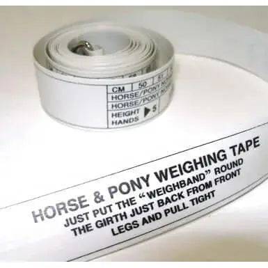 Horse Weigh Tape Tape Easy Measure Horse Supplements Barnstaple Equestrian Supplies