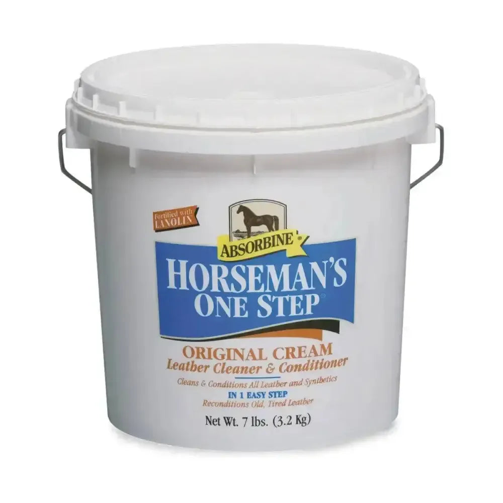 Horsemans One Step Cream Leather Cleaner & Conditioner 425G Tack Care