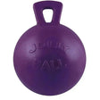 Purple horseman’s pride scented jolly ball 10 inch round plastic toy with handle for horse play fun