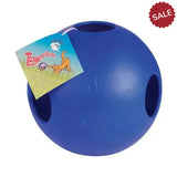 Horsemen's Pride Jolly Ball Teaser Blue 6" Dog Toys