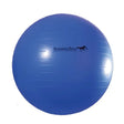 Blue horsemen’s pride jolly mega exercise ball with horse logo perfect for fitness and balance workouts