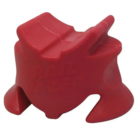 Red plastic horse-shaped toy of horsemen’s pride rail razer red lightweight design to safely lift trotting horses