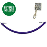 Horsemen's Pride Stall Chain With Clips & Fixtures Purple Barnstaple Equestrian Supplies