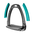 Horsena Swap Stirrup Extra Covers Set of 4 Aquagreen Stirrup Accessories